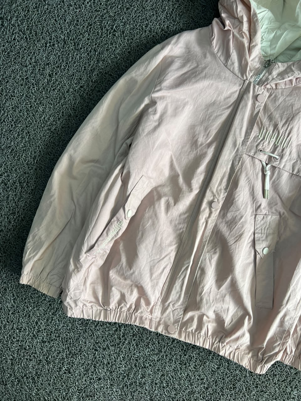 Hooded Full-Zip Jacket with Front Pockets