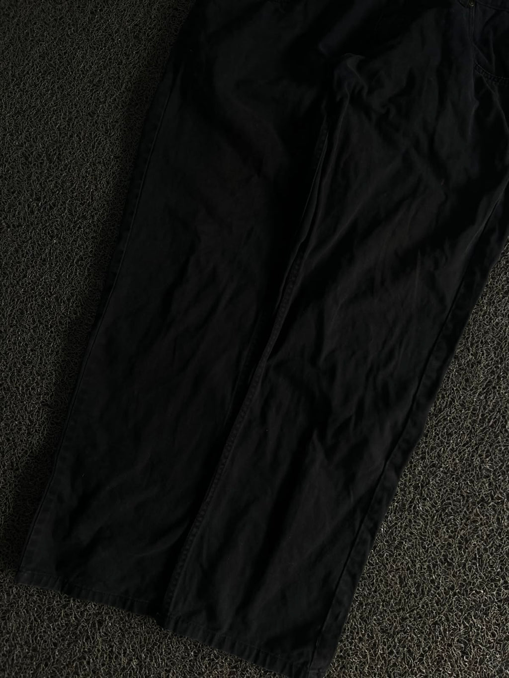 Versace Black Straight Fit Denim Jeans – Classic 5-Pocket Casual Pants