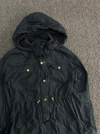 Vintage Hooded Utility Jacket