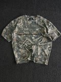 Woodland Camo Oversized Premium Cotton T-Shirt
