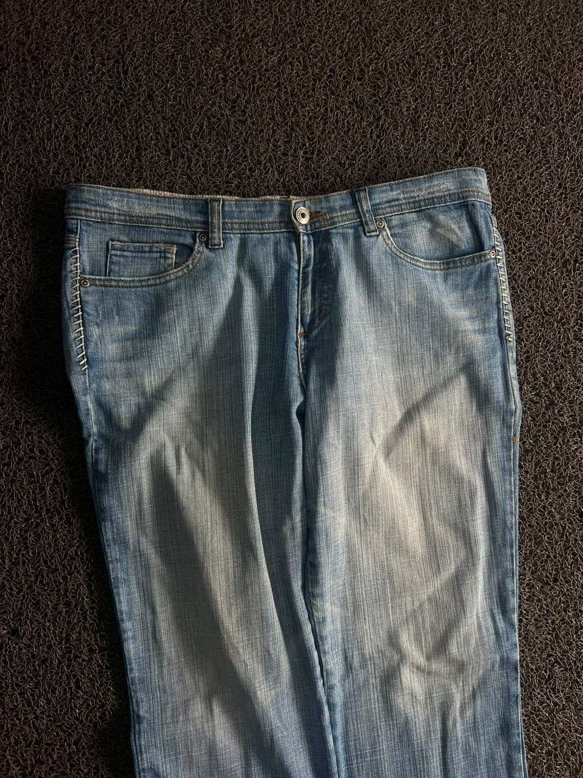 Vintage Light Wash Denim Jeans