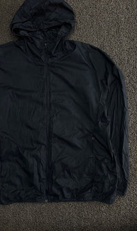 Hooded Full-Zip Lightweight Jacket with Front Pockets