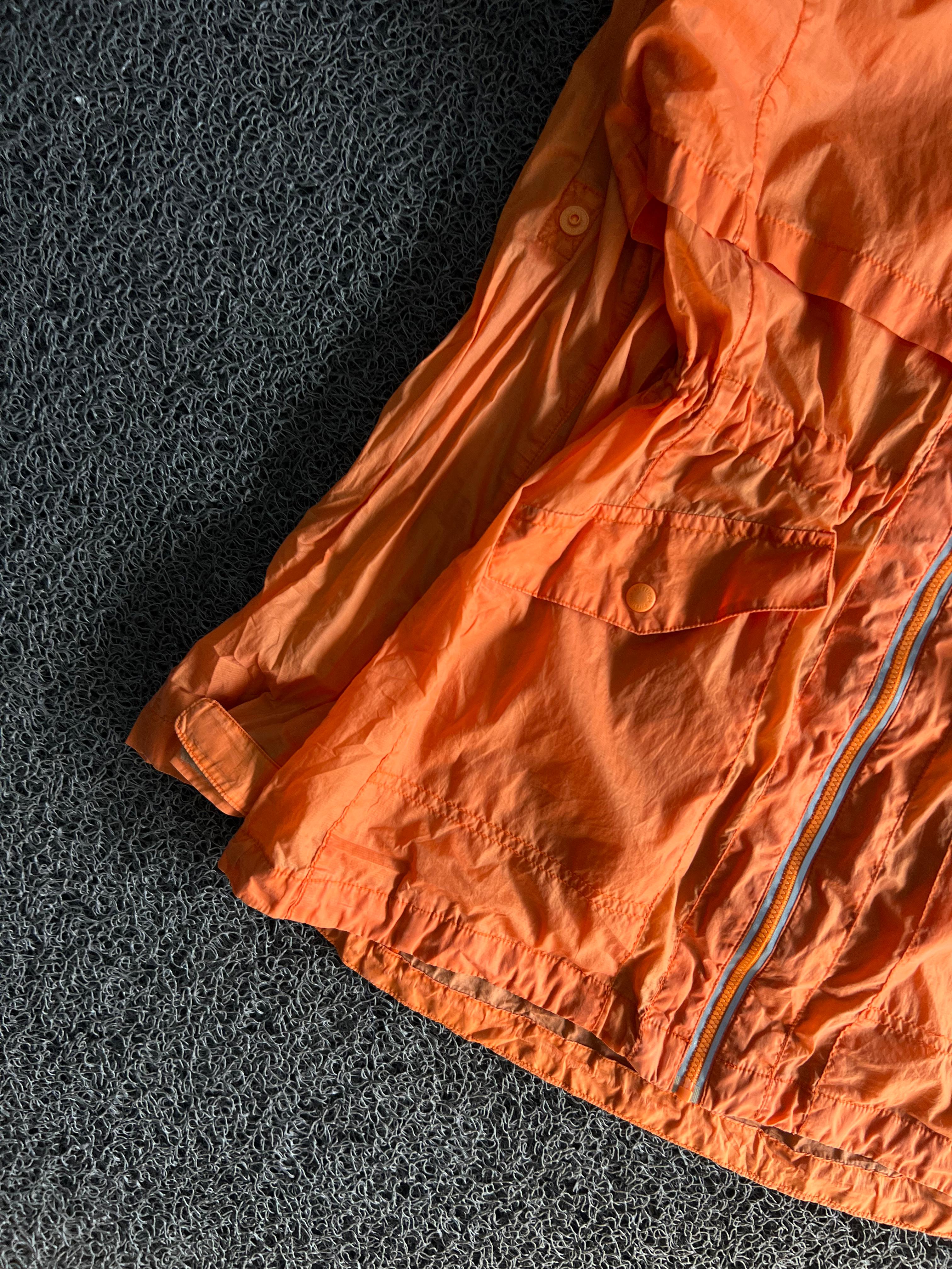 Firstlook Orange Lightweight Utility Windbreaker Jacket