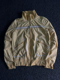 Full-Zip Windbreaker Jacket – Lightweight Casual Track Jacket with Contrast Stitching