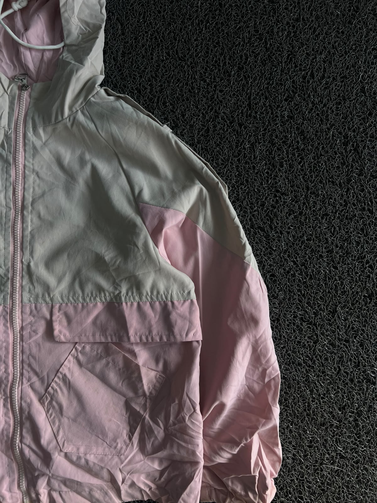 Hooded Windbreaker Jacket – Lightweight Full Zip Casual Outerwear