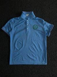 Sky Blue Collar Polo T-Shirt