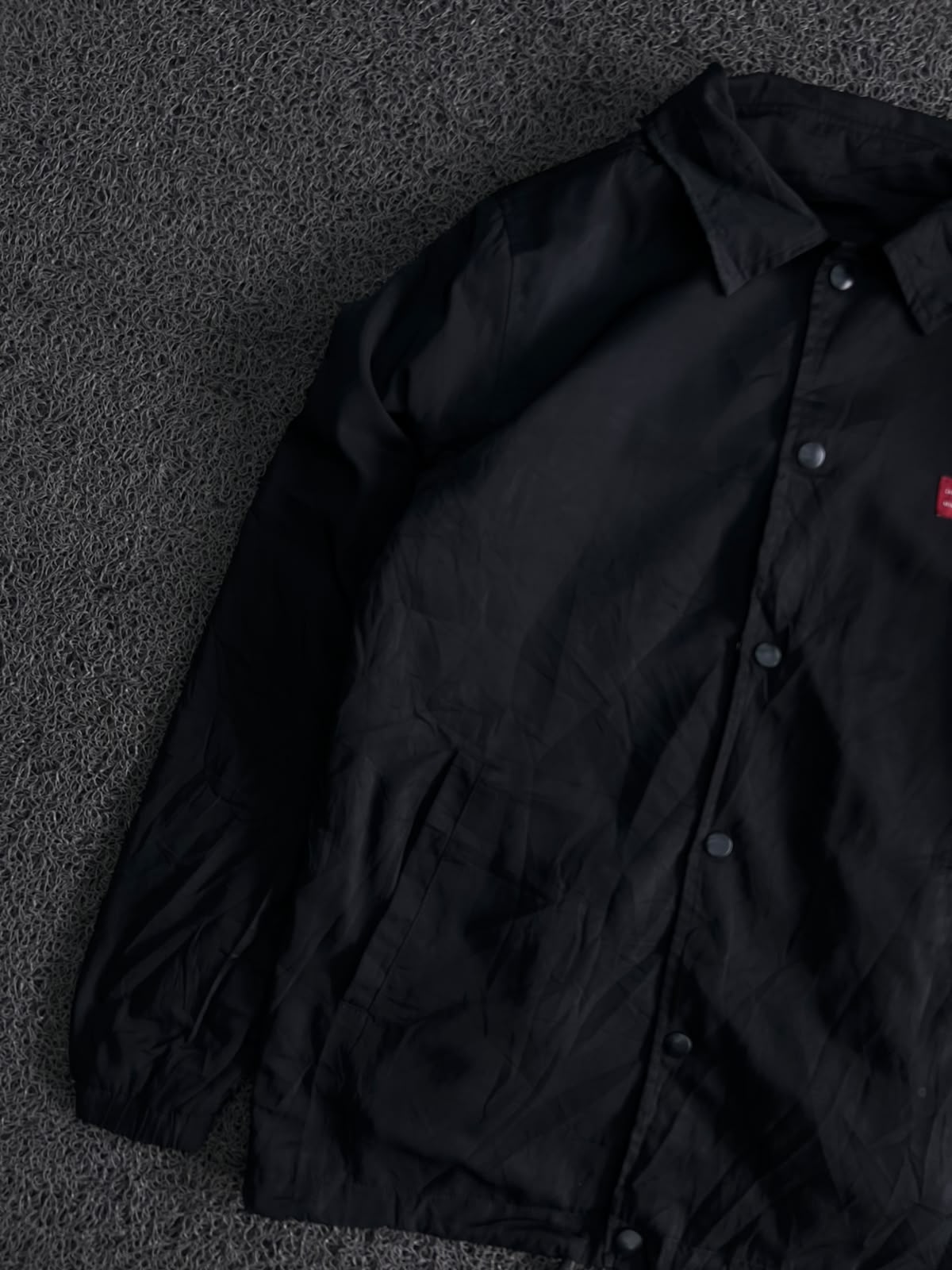 Graphic Windbreaker Jacket – “FXXK THE SYSTEM” Print