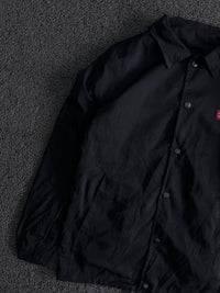 Graphic Windbreaker Jacket – “FXXK THE SYSTEM” Print