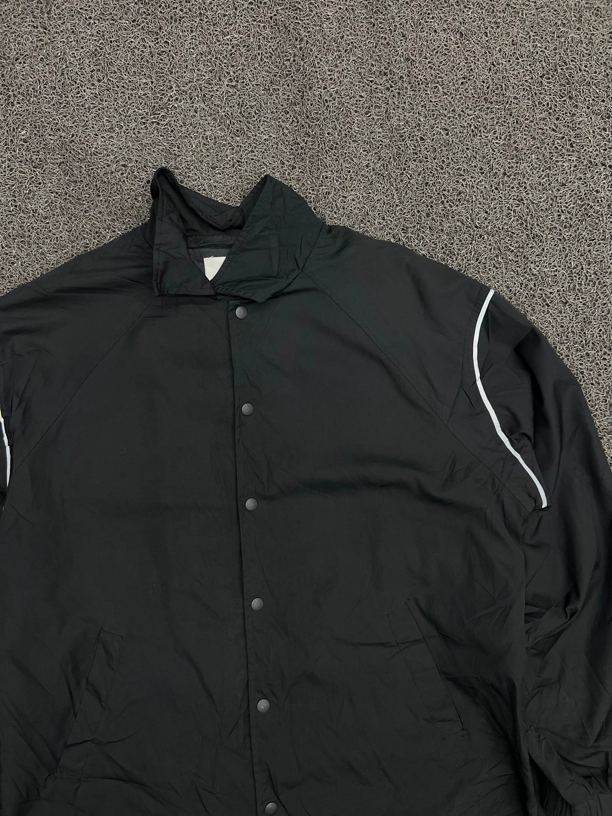 Reflective Trim Windbreaker Jacket