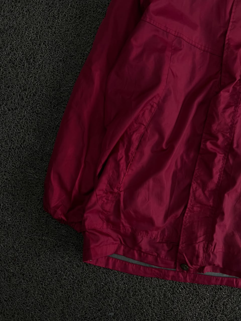 Hooded Rain Jacket | Lightweight Windbreaker | Thrifted Outerwear