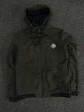 Hooded Utility Windbreaker Jacket – Full Zip Lightweight Outdoor Coat