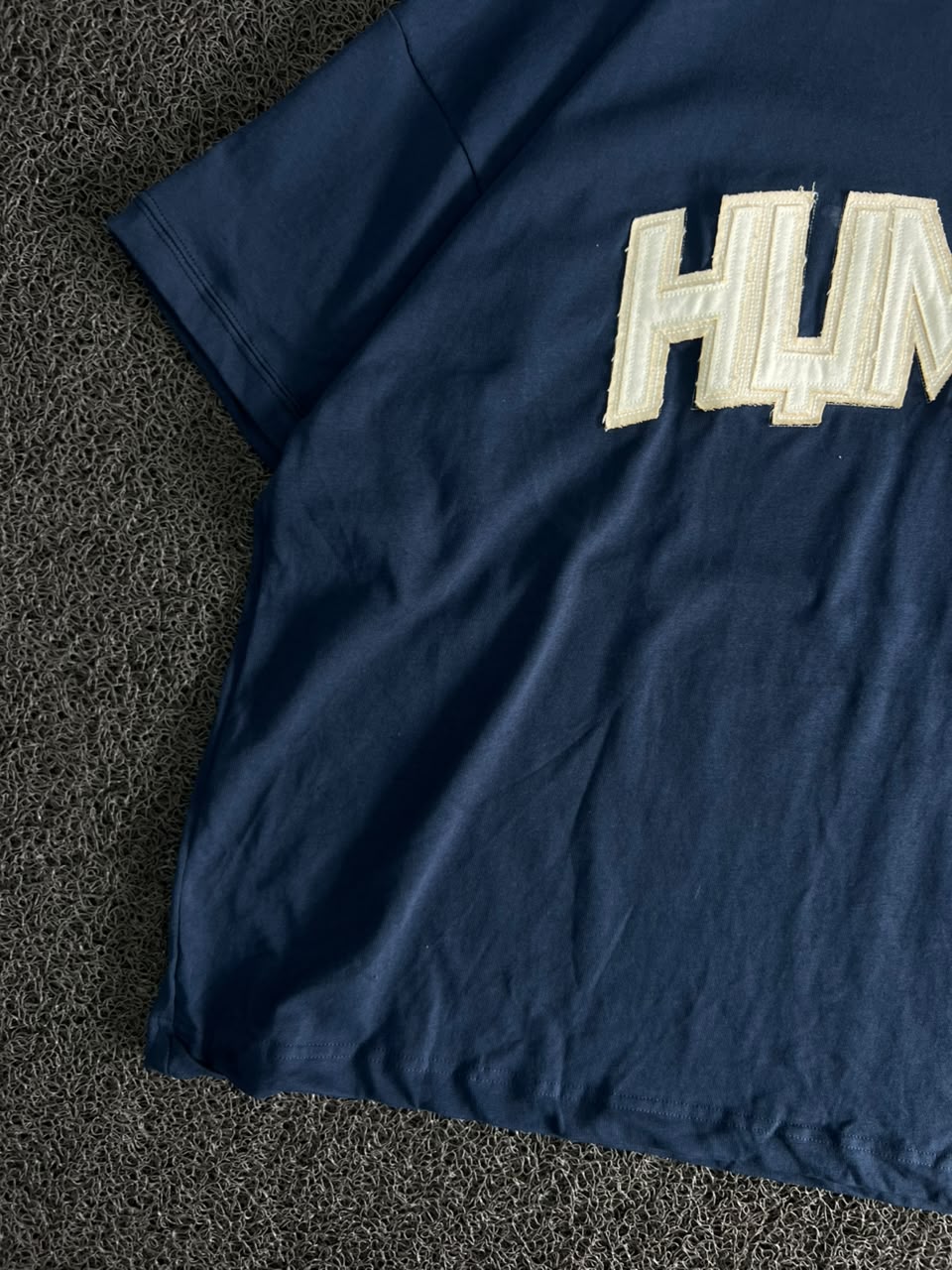 HUMAN Appliqué 98 Logo Oversized T-Shirt – Streetwear Graphic Tee