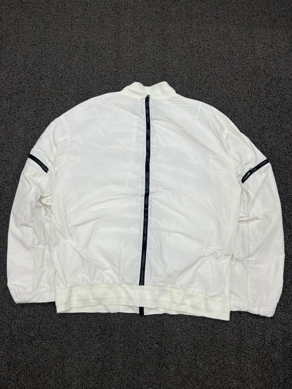 Vintage Lightweight Full Zip Bomber Jacket with Sleeve Pocket