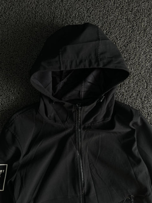 Hooded Windbreaker Jacket – Lightweight Full Zip Casual Outdoor Jacket