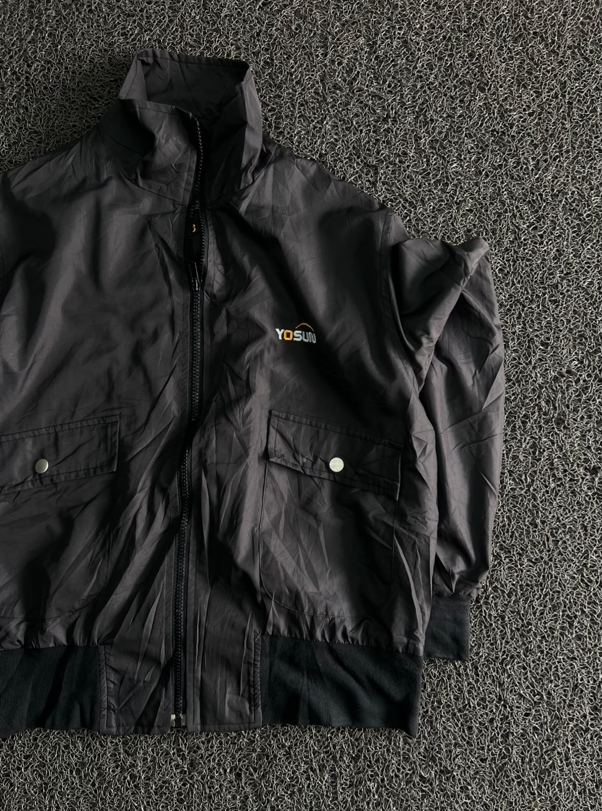 Utility Jacket with Front Zip & Cargo Pockets
