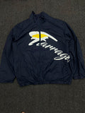 Graphic Print Lightweight Windbreaker Jacket