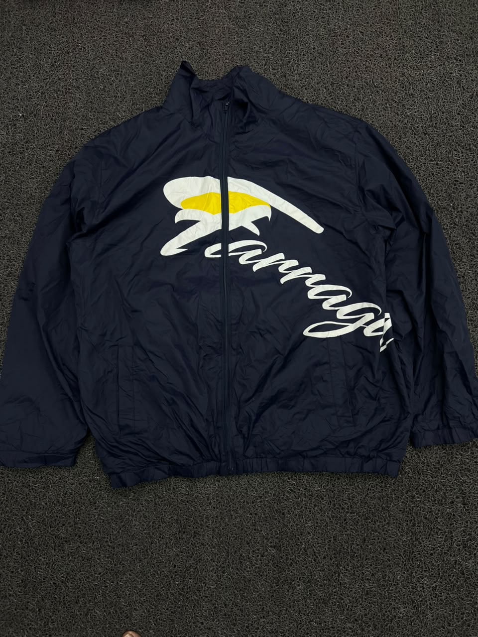 Graphic Print Lightweight Windbreaker Jacket