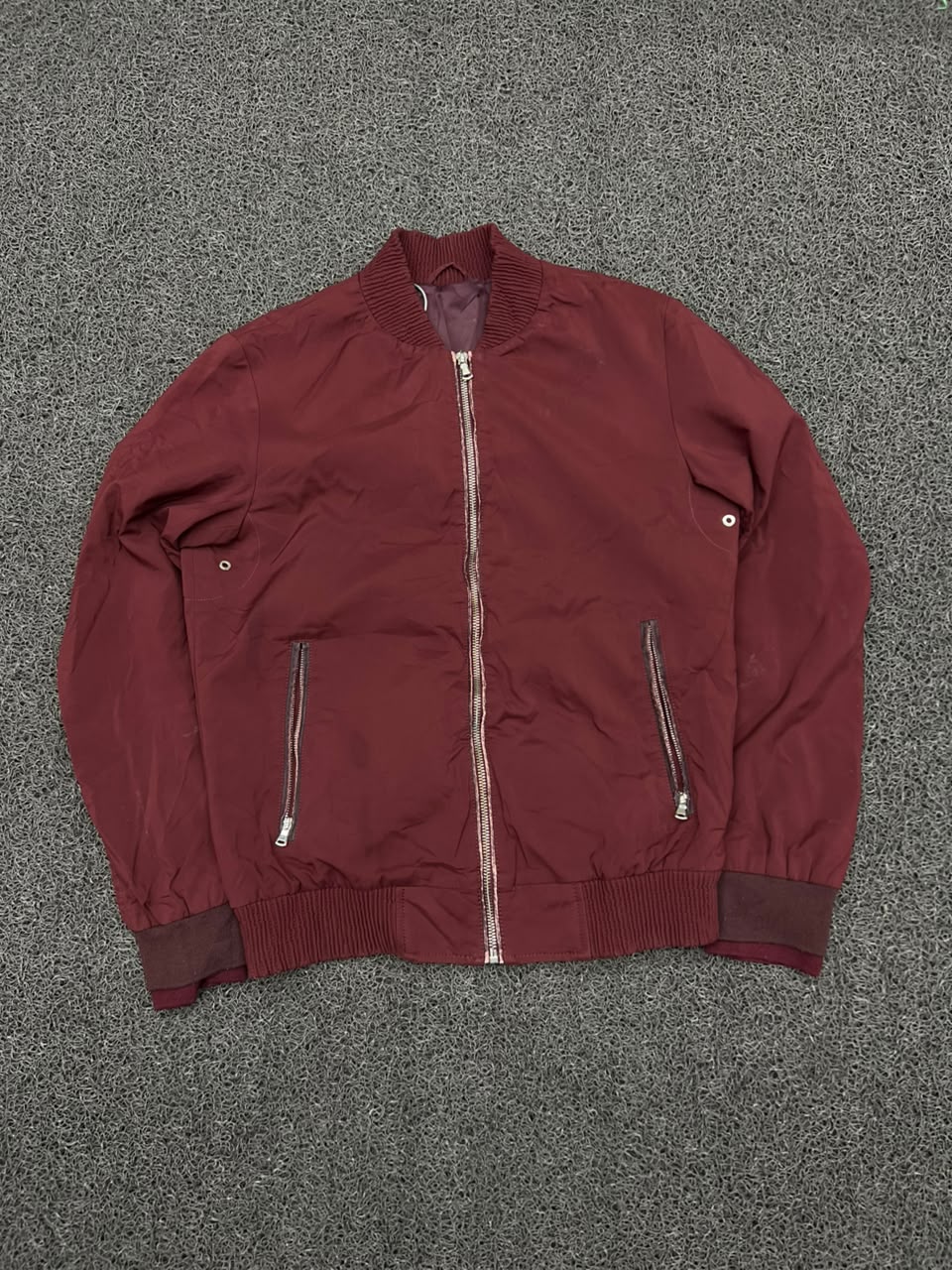 Classic Bomber Jacket – Full Zip Casual Lightweight Outerwear