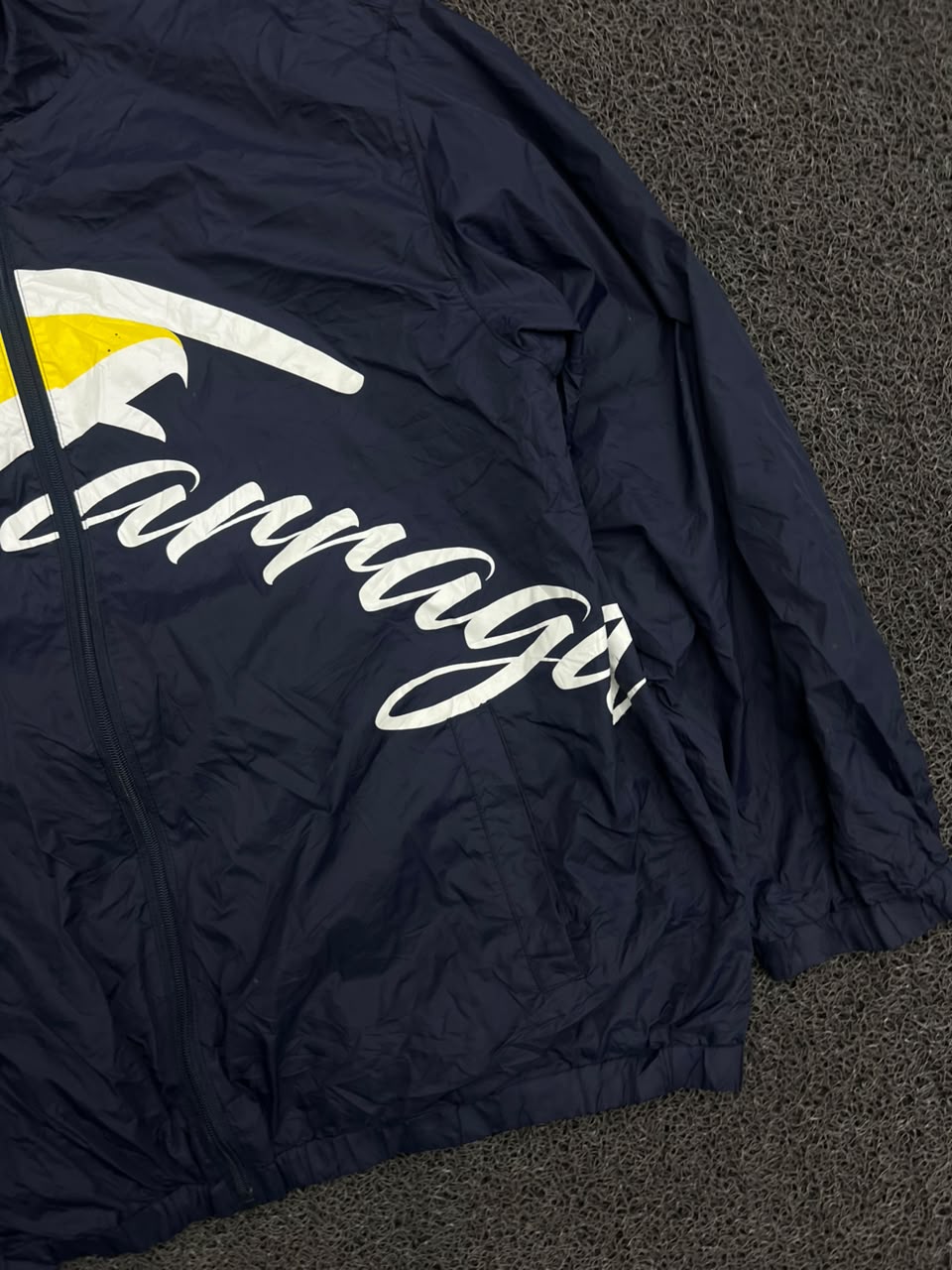 Graphic Print Lightweight Windbreaker Jacket