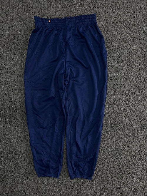 Blue Track Pants with Elastic Waistband & Back Pocket – Thriftwear