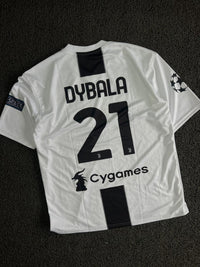 Juventus 2018/19 Home Jersey – Dybala #21 | Champions League Edition | Five Sleeve Jersey