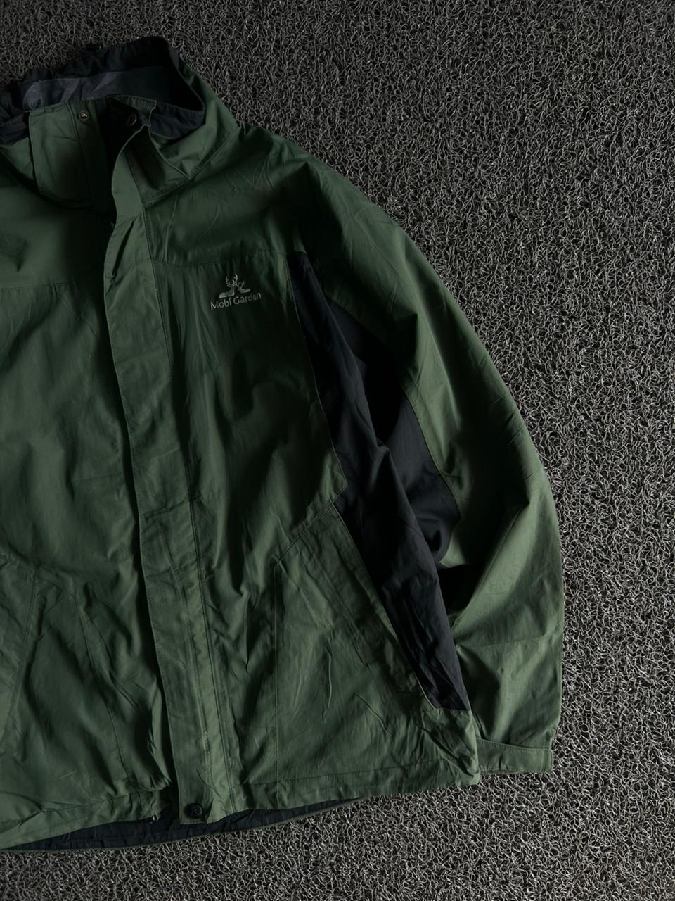 Hooded Waterproof Outdoor Jacket – Full Zip Windbreaker