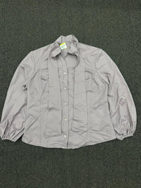 Vintage Style Tie-Neck Jacket