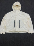 Vintage Neutral Hooded Jacket | Lightweight Outerwear