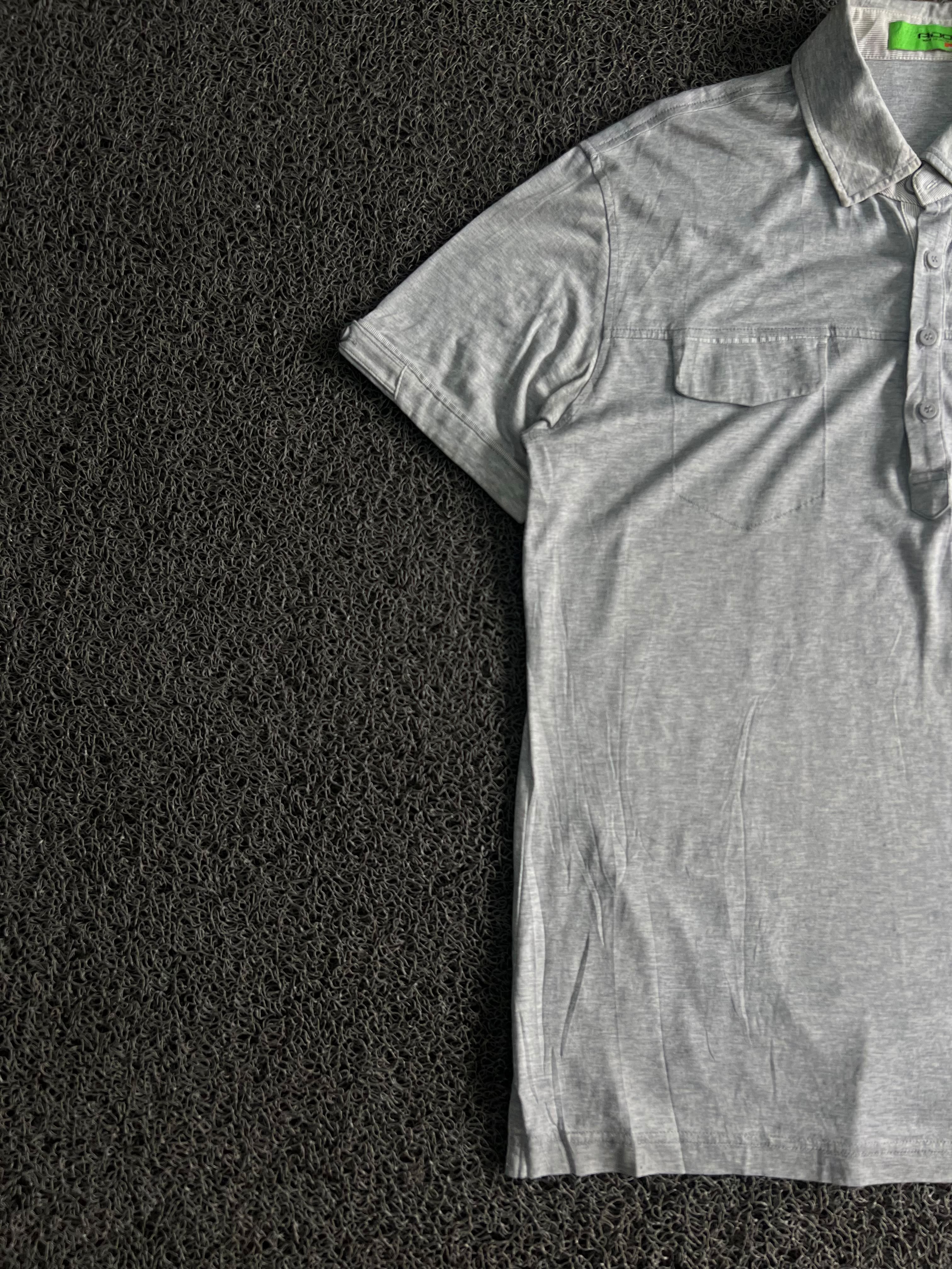 Vintage EXD Utility Polo Shirt – Dual Pocket Casual Tee