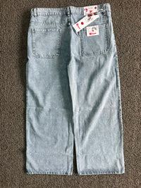 Light Wash Wide Leg Denim Jeans – Relaxed Fit Casual Blue Jeans