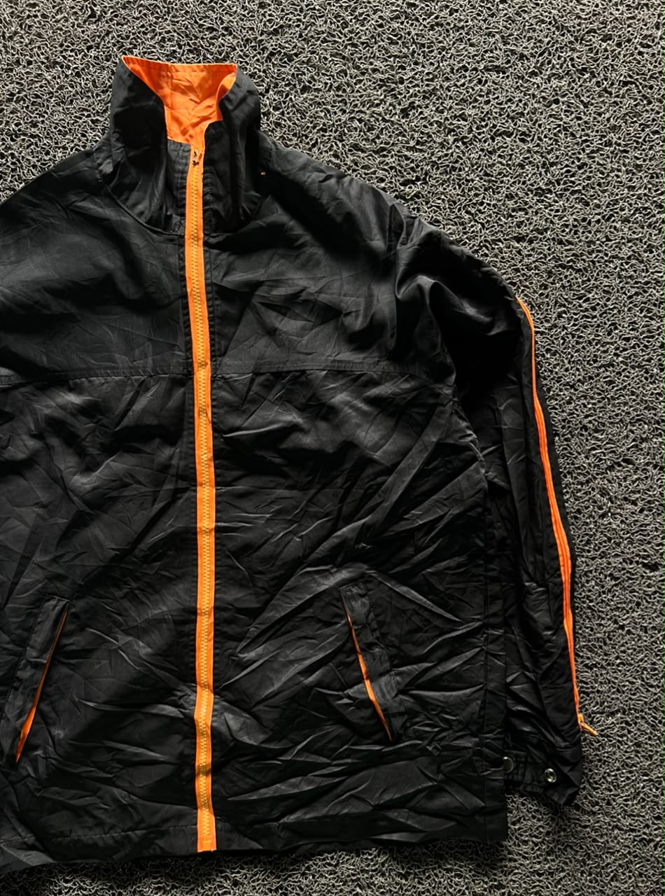 Lightweight Windbreaker Jacket with Orange Zip ⚠️ No Zip