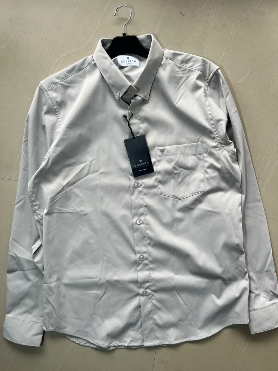 Classic White Button-Down Formal Shirt