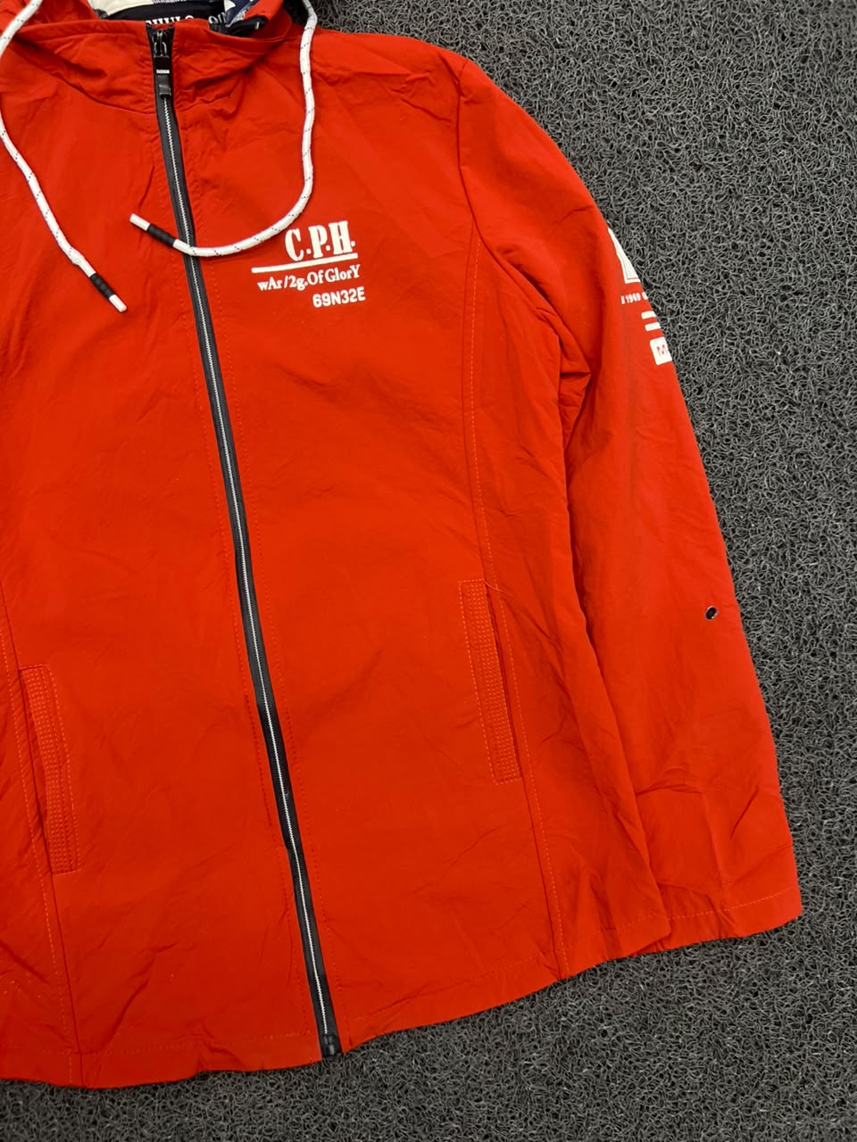 C.P.H Lightweight Hooded Full Zip Jacket – ⚠️ Small Damage