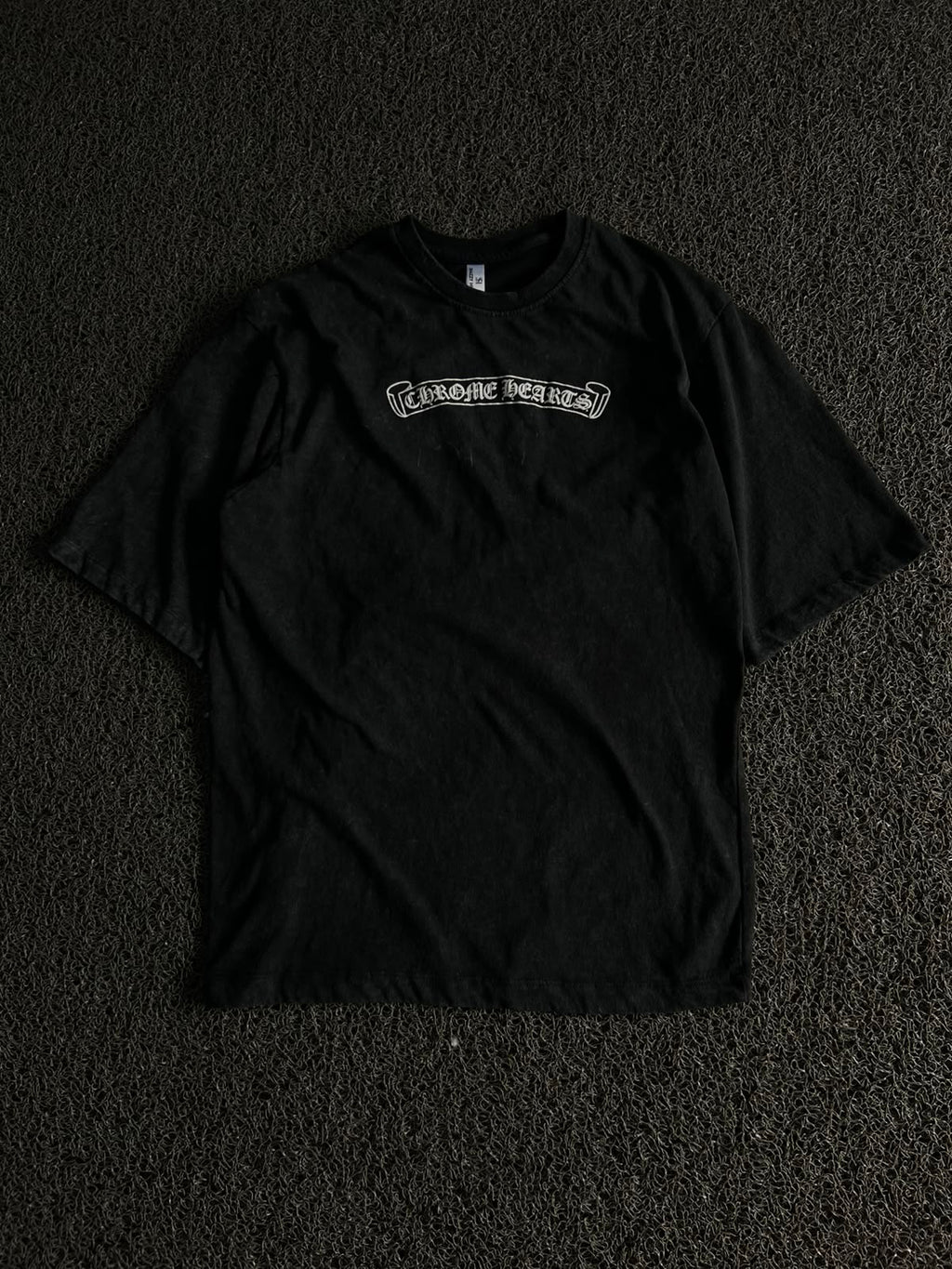 Chrome Hearts Horseshoe Back Print Graphic T-Shirt