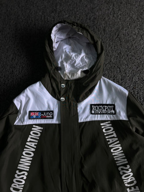 Hooded Windbreaker Jacket – Lightweight Casual Streetwear