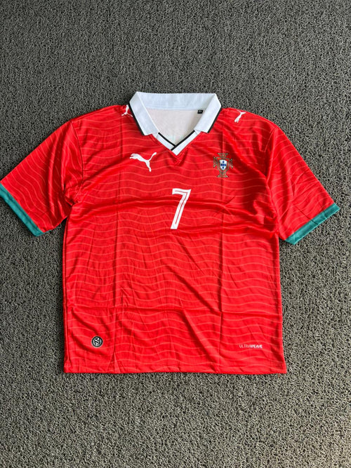 Portugal Home Jersey 2024/2025 - #7 Ronaldo - Five Sleeve