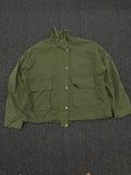 Utility Field Jacket – Lightweight Snap Front Cargo Pocket Jacket