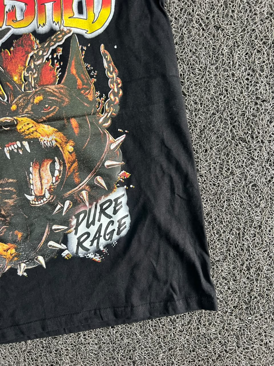 Unleashed "No Mercy Pure Rage" Graphic Sleeveless T-Shirt
