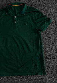 Green Collar Polo T-Shirt