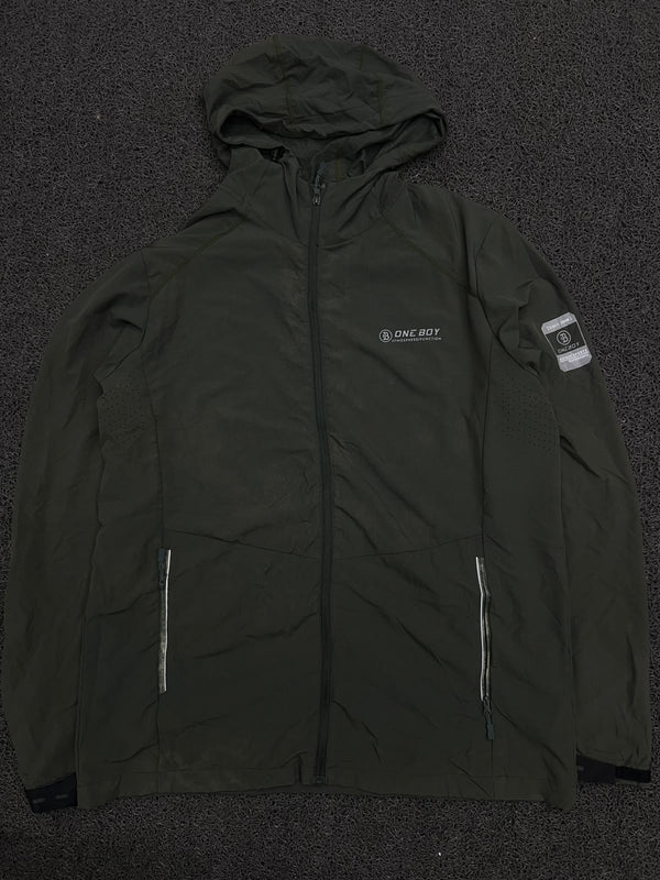 Men’s Hooded Lightweight Zip-Up Jacket