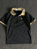 Vintage Burberry Nova Check Collar Polo T-Shirt – Classic Embroidered Logo | Unisex