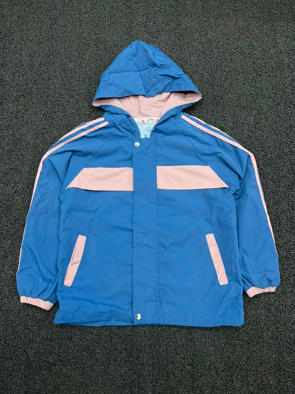 Hooded Windbreaker Jacket – Lightweight Zip-Up Rain Jacket