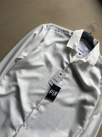 Burberry Long Sleeve Button-Down Shirt – Classic Smart Casual Men's Shirt