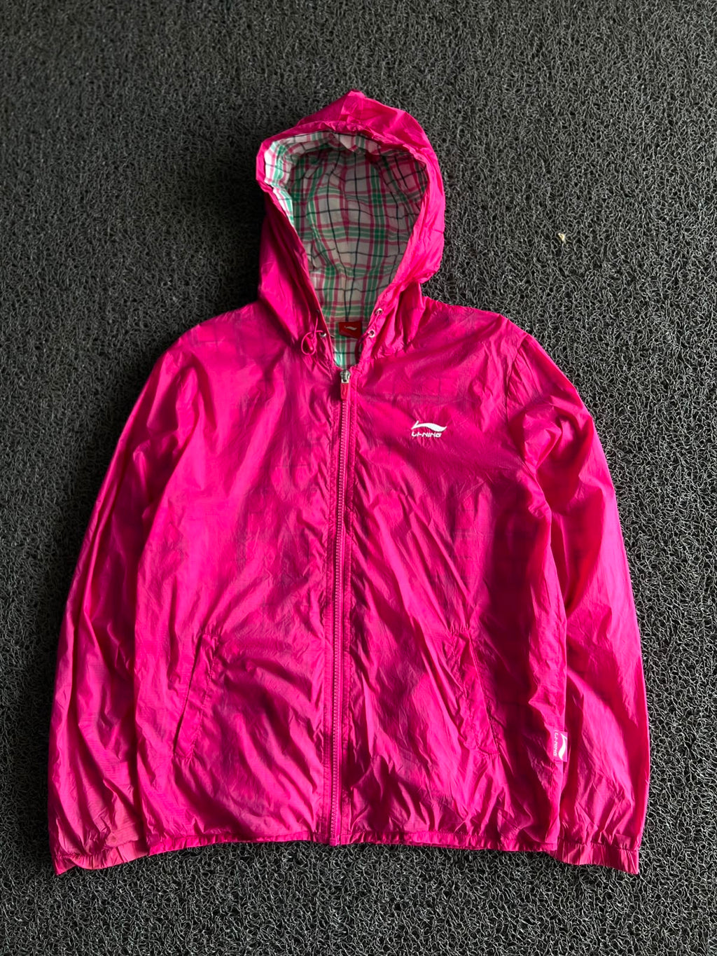 Li-Ning Full Zip Hooded Performance Jacket – Pink