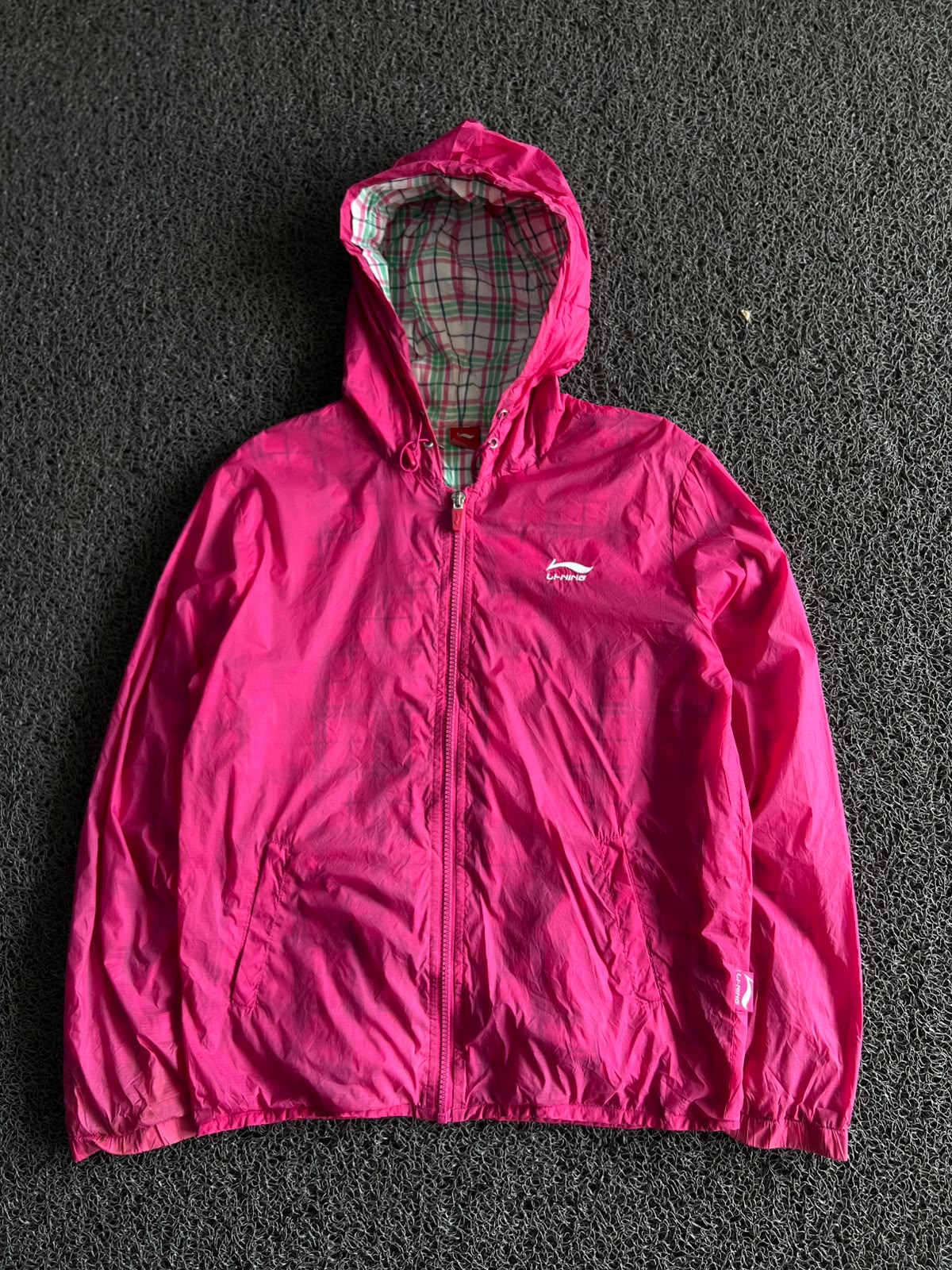 Li-Ning Full Zip Hooded Performance Jacket – Pink