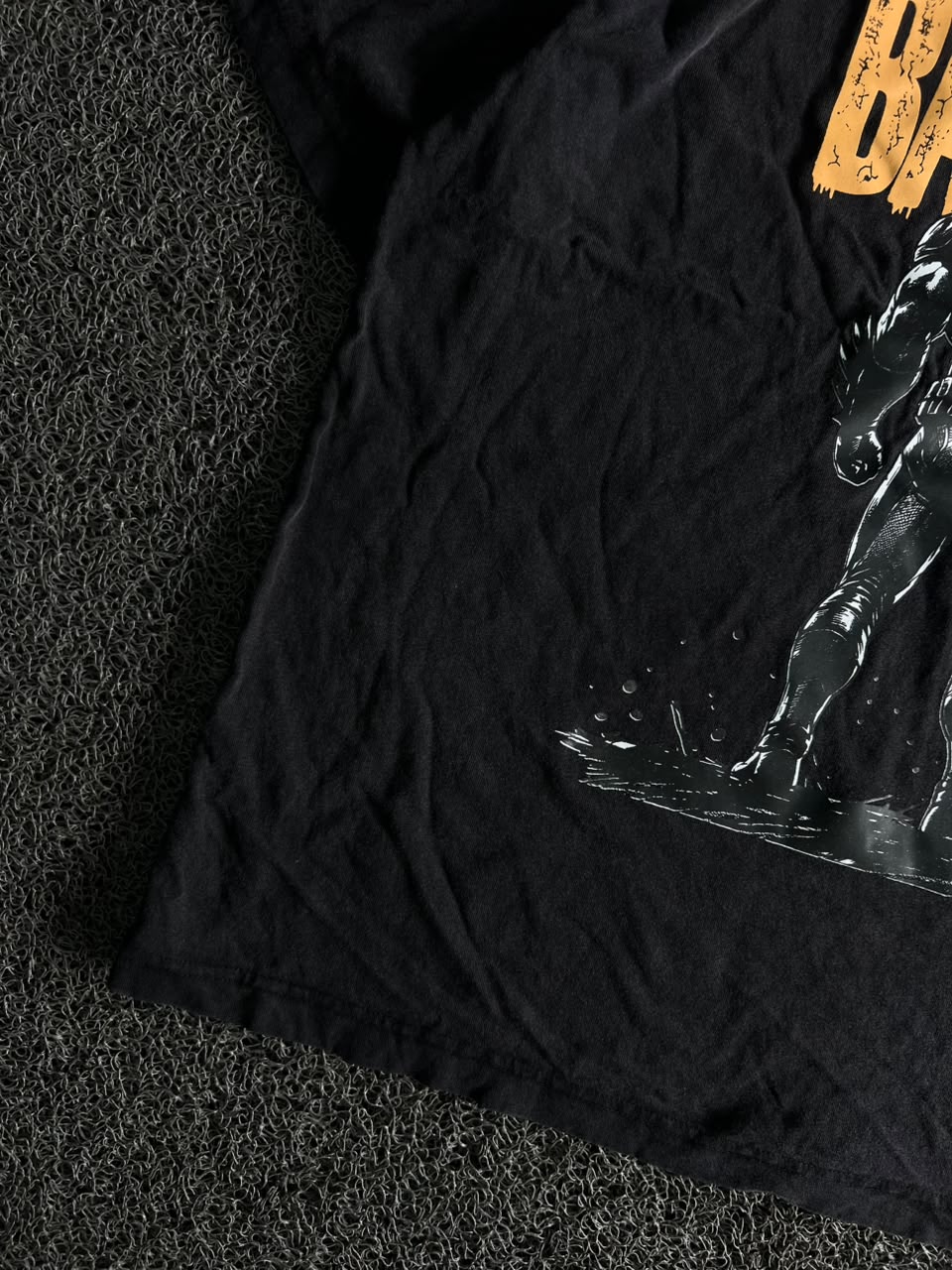Batman Graphic Print Black T-Shirt – Oversized Casual Streetwear Tee