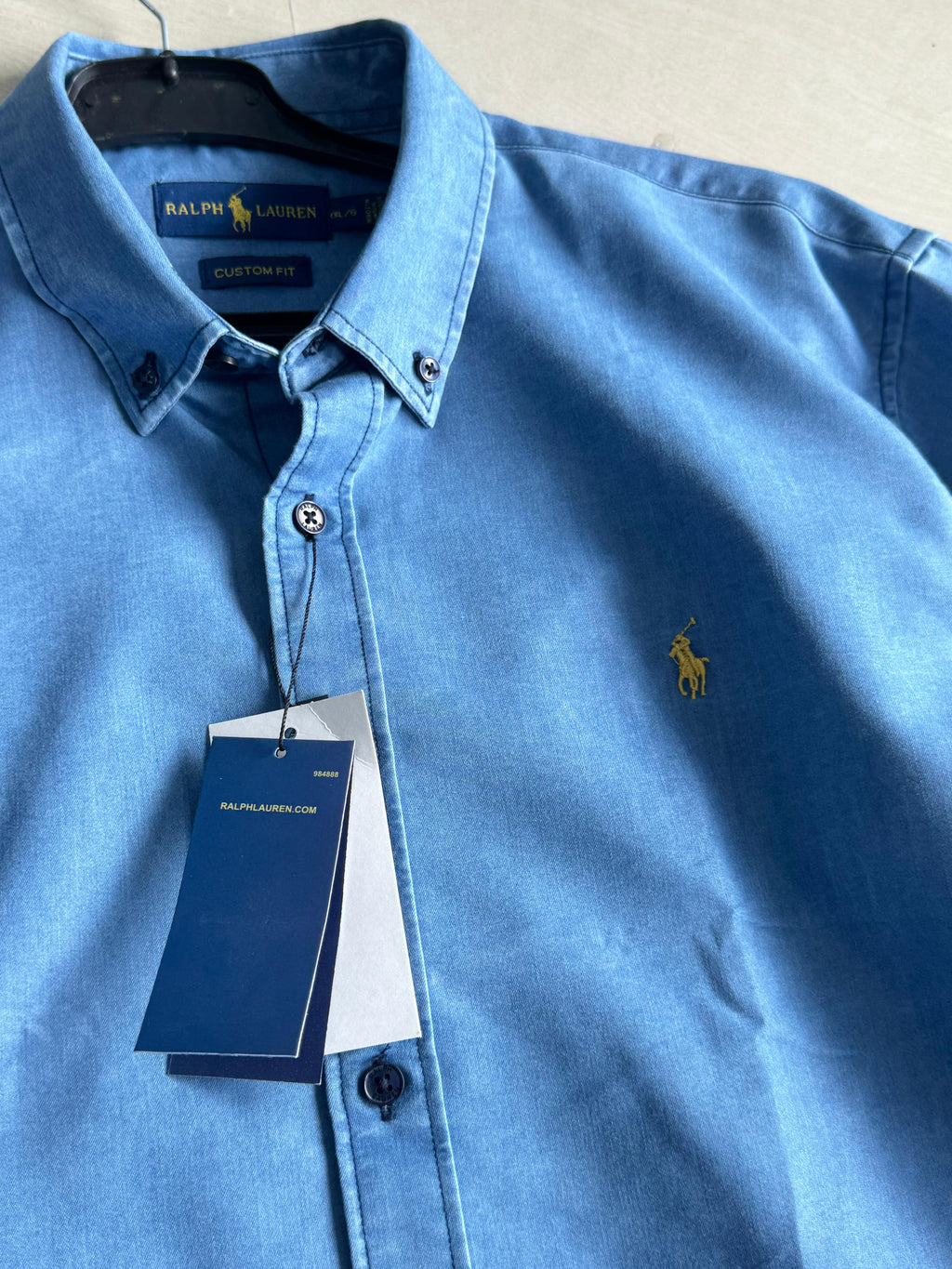 Ralph Lauren Custom Fit Oxford Button-Down Shirt