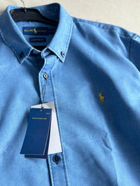 Ralph Lauren Custom Fit Oxford Button-Down Shirt