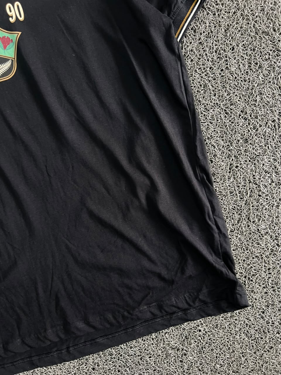 Barbarians 1890 Black Graphic Tee with Number 15 Back Print