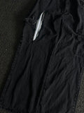 Vintage Black Cargo Wide Leg Jeans – Thrift